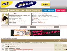 Tablet Screenshot of chat.kolemdvou.cz