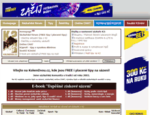 Tablet Screenshot of kolemdvou.cz